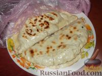 Фото приготовления рецепта: Кутабы (азербайджанские чебуреки) - шаг №14