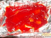 Фото приготовления рецепта: Рыба, запеченная с помидорами - шаг №7