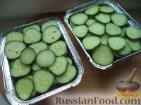 Фото приготовления рецепта: Огурцы ( салат из огурцов ) - шаг №4