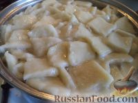 Фото приготовления рецепта: Суп картофельный с галушками - шаг №11