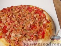 Фото к рецепту: Пицца «Наоборот» без сыра