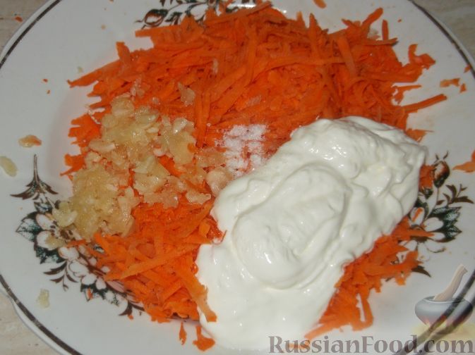 Морковь со сливками