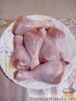 Фото приготовления рецепта: Куриные голени, маринованные в кефире - шаг №1