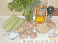 Фото приготовления рецепта: Запеканка из картофеля и кабачков - шаг №1