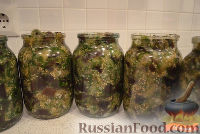 Фото приготовления рецепта: Баклажаны "как грибы" (с чесноком) на зиму - шаг №5