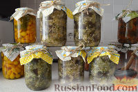 Фото приготовления рецепта: Баклажаны "как грибы" (с чесноком) на зиму - шаг №7