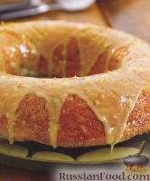 Фото к рецепту: Дрожжевой кекс-пирог с медом