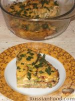 Фото к рецепту: Запеканка из кабачков, яиц и сыра