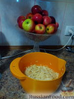 Фото приготовления рецепта: Оладьи с яблоками и корицей - шаг №2
