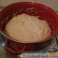 Фото приготовления рецепта: Домашний хлеб на сухих дрожжах - шаг №7