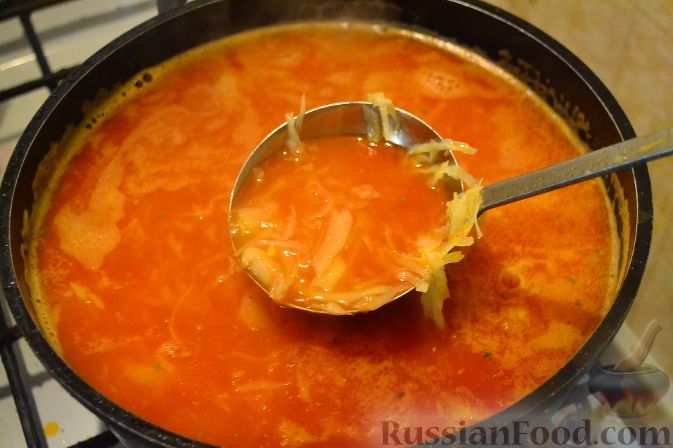 Вариант 2: Быстрый рецепт супа из красной фасоли с мясом