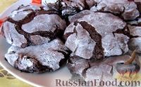 Фото к рецепту: Шоколадное печенье без муки