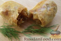 Фото приготовления рецепта: Вэрзэре - молдавские пирожки с капустой - шаг №11