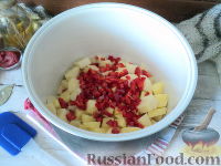 Фото приготовления рецепта: Овощное рагу с грибами - шаг №5