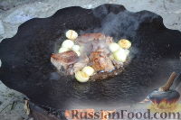 Фото приготовления рецепта: Запеканка из цветной капусты и бекона, в сливочно-сырной заливке - шаг №1