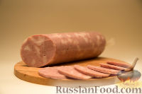 Фото к рецепту: Домашняя вареная колбаса