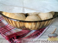 Фото приготовления рецепта: Пирожки в духовке (с картофелем и печенью) - шаг №15