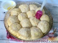 Фото приготовления рецепта: Пирожки в духовке (с картофелем и печенью) - шаг №16