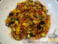 Фото к рецепту: Рататуй (тушеные овощи по-французски)
