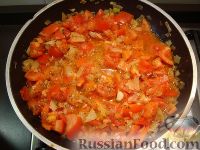 Фото приготовления рецепта: Рататуй (тушеные овощи по-французски) - шаг №4