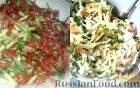 Фото к рецепту: Овощные салатики
