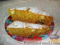 Фото к рецепту: Морковно-овсяный пирог