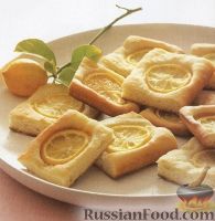 Фото к рецепту: Хлебные коржики с лимоном и солью