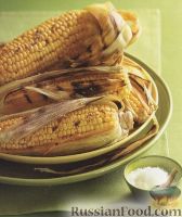 Фото к рецепту: Пряная кукуруза, жаренная на гриле