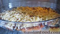 Фото приготовления рецепта: Суфле из куриного филе с кабачком, морковью и укропом - шаг №11