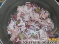 Фото приготовления рецепта: "Охота на кабана" (домашняя тушёнка свиная) - шаг №4