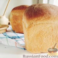 Фото к рецепту: Домашний хлеб на молоке