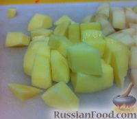 Фото приготовления рецепта: Рассольник с квашеной капустой и фасолью - шаг №8