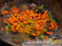 Фото приготовления рецепта: Шурпа персидская - шаг №5