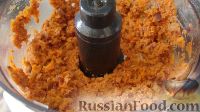 Фото приготовления рецепта: Печёночные блинные рулетики с морковью и плавленым сыром - шаг №9