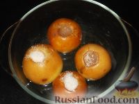 Фото приготовления рецепта: Яблоки, запеченные с сахаром - шаг №4