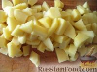 Фото приготовления рецепта: Картофельные ленивые вареники - шаг №2