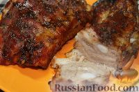 Фото к рецепту: Пряная свинина с соусом барбекю
