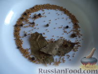 Фото приготовления рецепта: Скумбрия маринованная с семенами горчицы - шаг №3