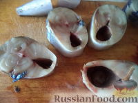 Фото приготовления рецепта: Скумбрия маринованная с семенами горчицы - шаг №2