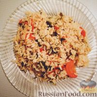 Фото к рецепту: Рис с овощами