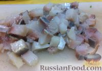 Фото приготовления рецепта: Профитроли с мясом и грибами в сливочном соусе - шаг №3