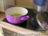 Фото приготовления рецепта: Ёка с плавленым сыром - шаг №4
