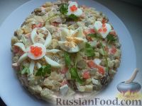 Фото приготовления рецепта: Салат "Русский" - шаг №12