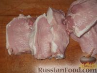 Фото приготовления рецепта: Антрекот из свинины - шаг №2