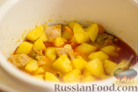 Фото приготовления рецепта: Суп с капустой и мясным фаршем - шаг №5