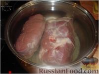 Фото приготовления рецепта: Свинина "в парилке" - шаг №1