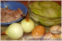 Фото приготовления рецепта: Салат из редьки с курицей - шаг №1