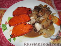 Фото к рецепту: Мясо кабанчика с цитрусовыми