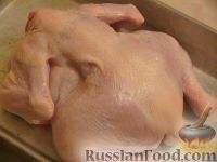 Фото приготовления рецепта: Курица в медово-чесночном соусе, запеченная в духовке - шаг №1