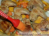 Фото приготовления рецепта: Курица с тыквой и фенхелем - шаг №2